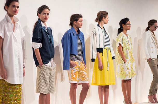 JCrew Models New York Fashion Week 2015