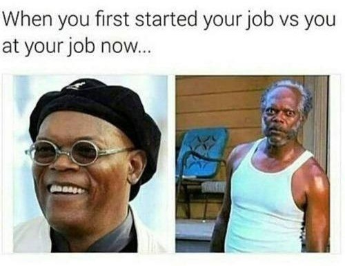 Image result for before and after hiring meme
